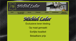 Desktop Screenshot of michiel-leder.nl